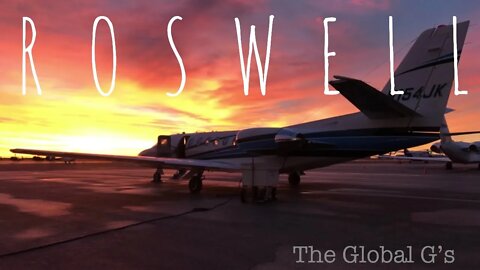 Evening Arrival Citation V Cockpit Landing Time Lapse