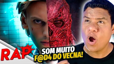 O MELHOR VILÃO! Vecna (Stranger Things) Número 001 | Sting | React Anime Pro