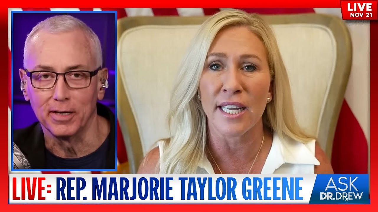 Marjorie Taylor Greene LIVE: MTG & The Fight For Medical Freedom w/ Dr. Kelly Victory & Dr. Aaron Kheriaty – Ask Dr. Drew