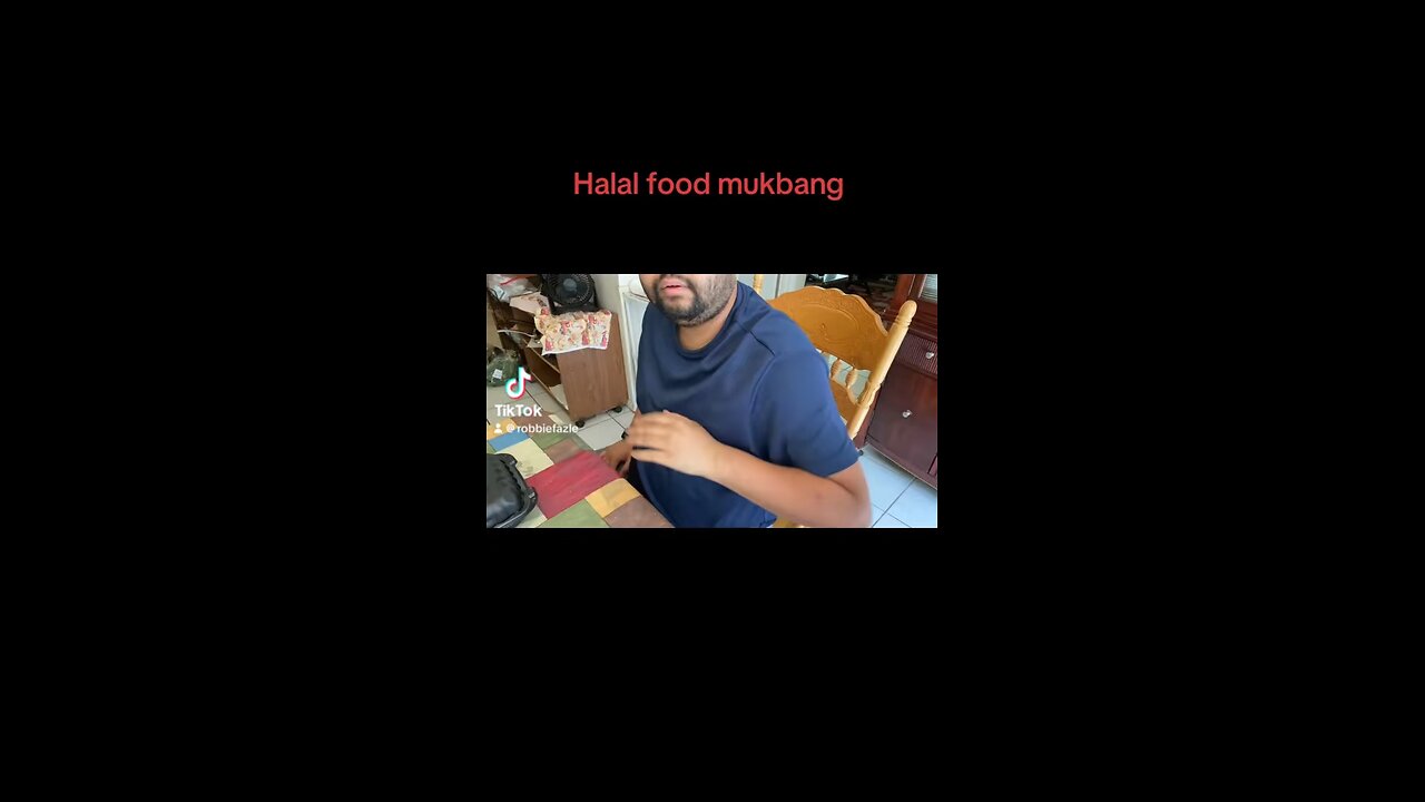 Halal food mukbang