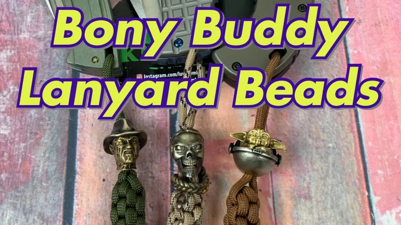 Bony Buddy Custom Lanyard Beads Grigory Litsukov creations Discount code below