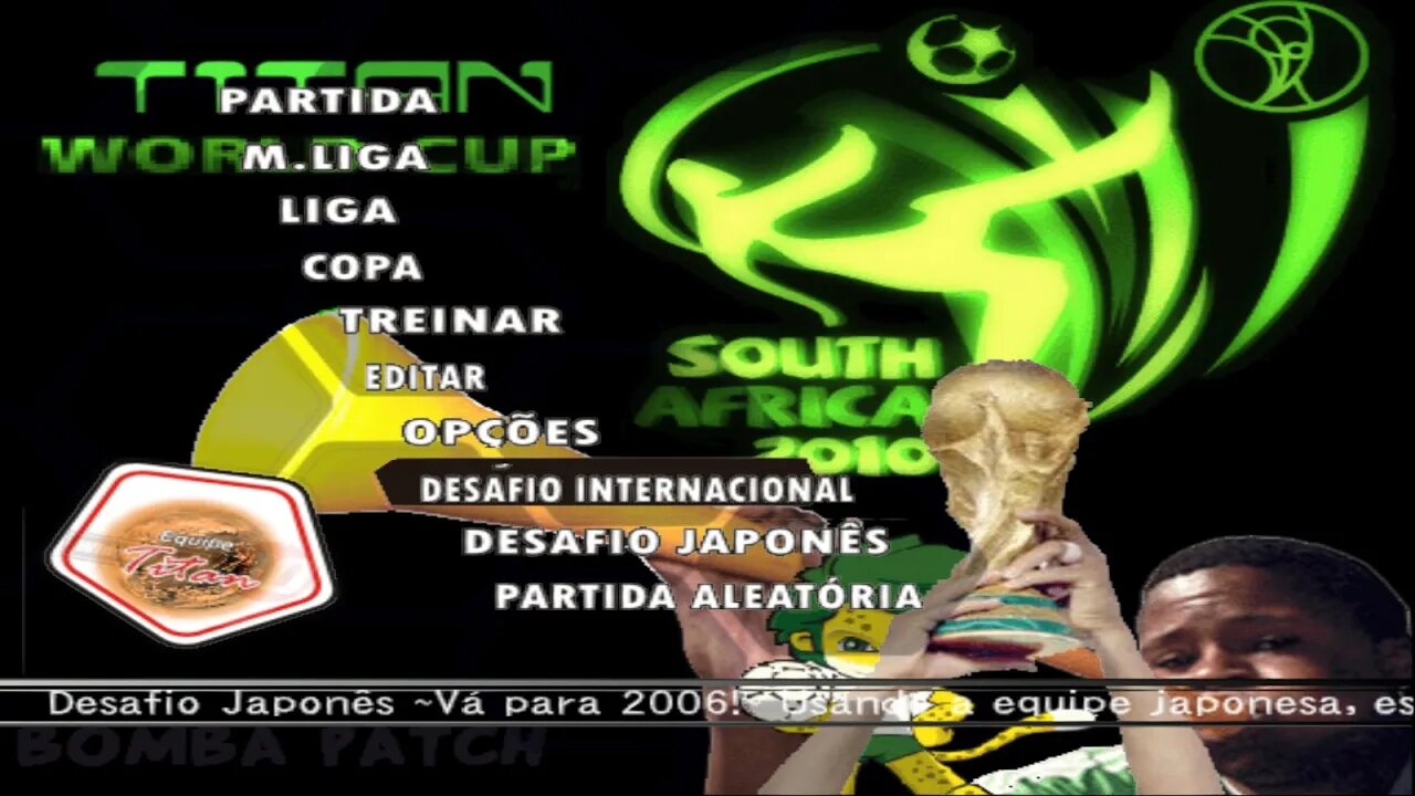 Bomba Patch Titan World Cup 2010 Playstation 2