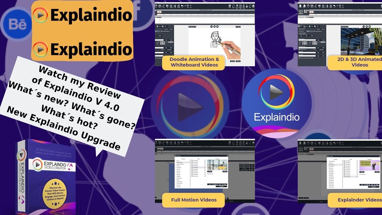 "Unleash Your Creativity with Explaindio 4.0 - The Ultimate Video Creation Software!"