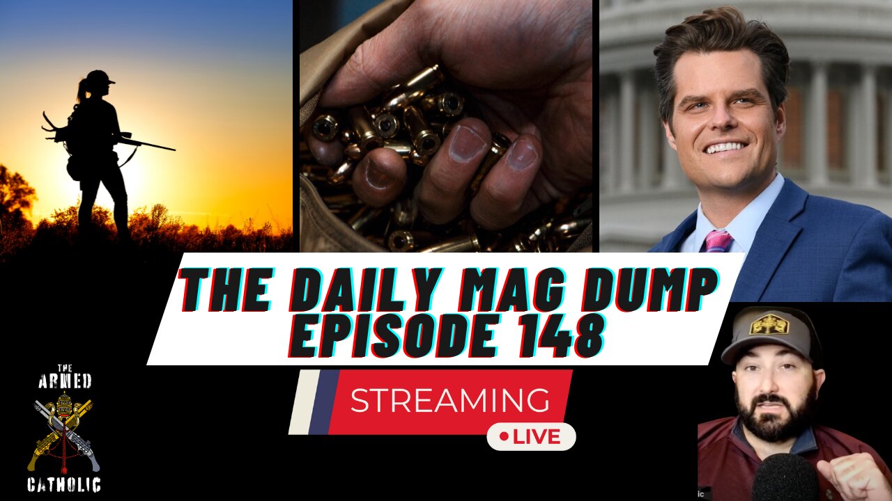 DMD #148- Congress Stands Up for Sportsmen | CA Approves Tax On Ammo | Gaetz Goes After ATF 9.8.23