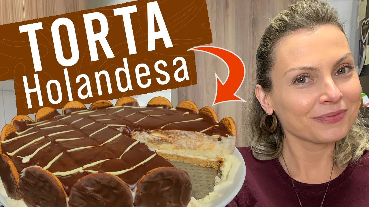 TORTA HOLANDESA DE SORVETE