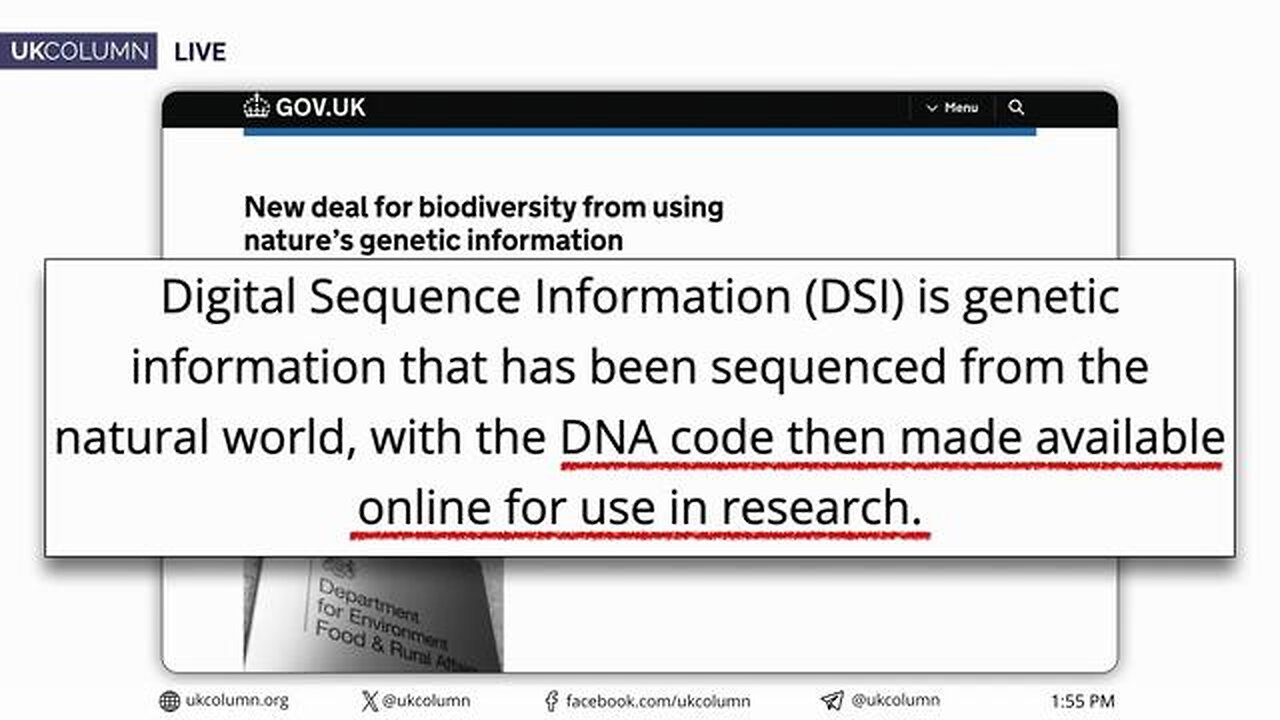 Digital Sequence Information—A Gateway to Control Using DNA in Health, Food, and Climate Policy