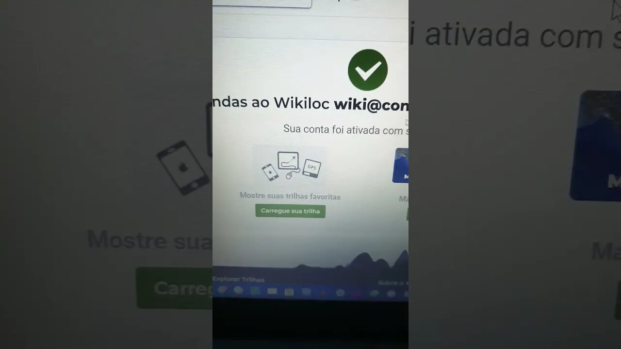 como ativar sua conta criada e não usada do wikiloc