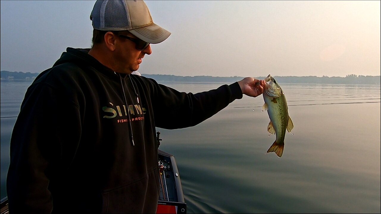 Fishing Austin Lake from Spencer's Boat