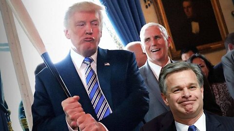 Christopher Wray Leaves The FBI And The Deep State Panics