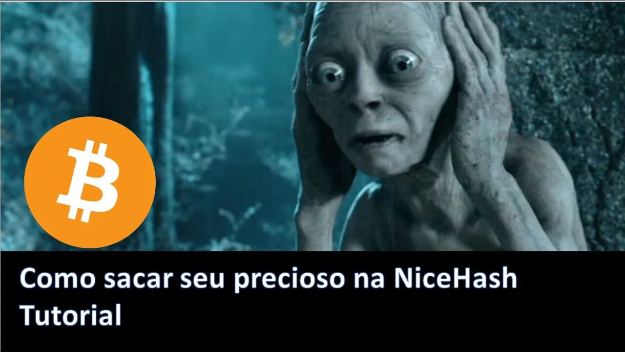 Como sacar o seu precioso na NiceHash - Parte 01