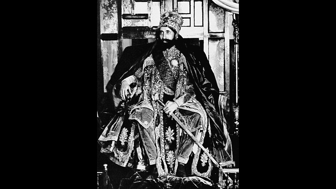 HAILE SELASSIE I MAN OF THE MILLENIUM