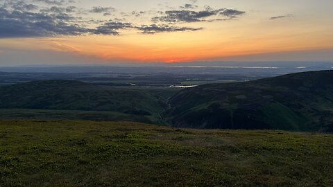 Silverburn Quarry - South Black Hill - Scald Law Summer Solstice (sort of) sunset loop