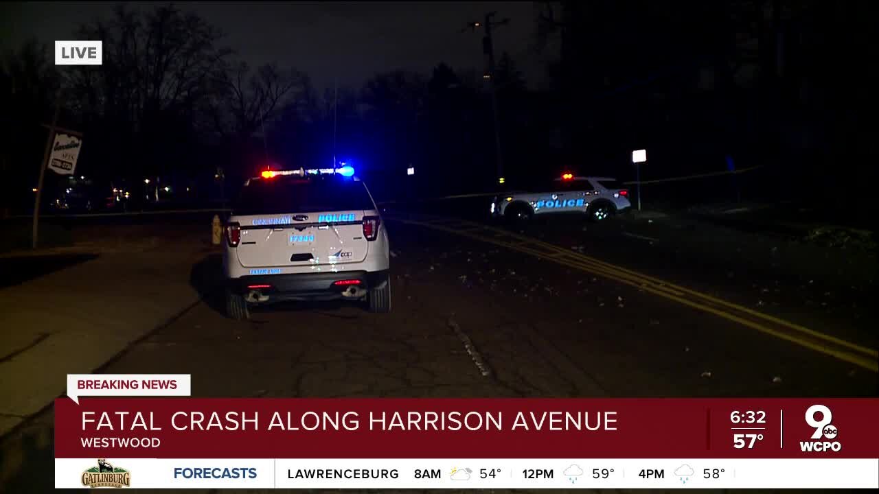 1 dead in crash on Harrison Avenue