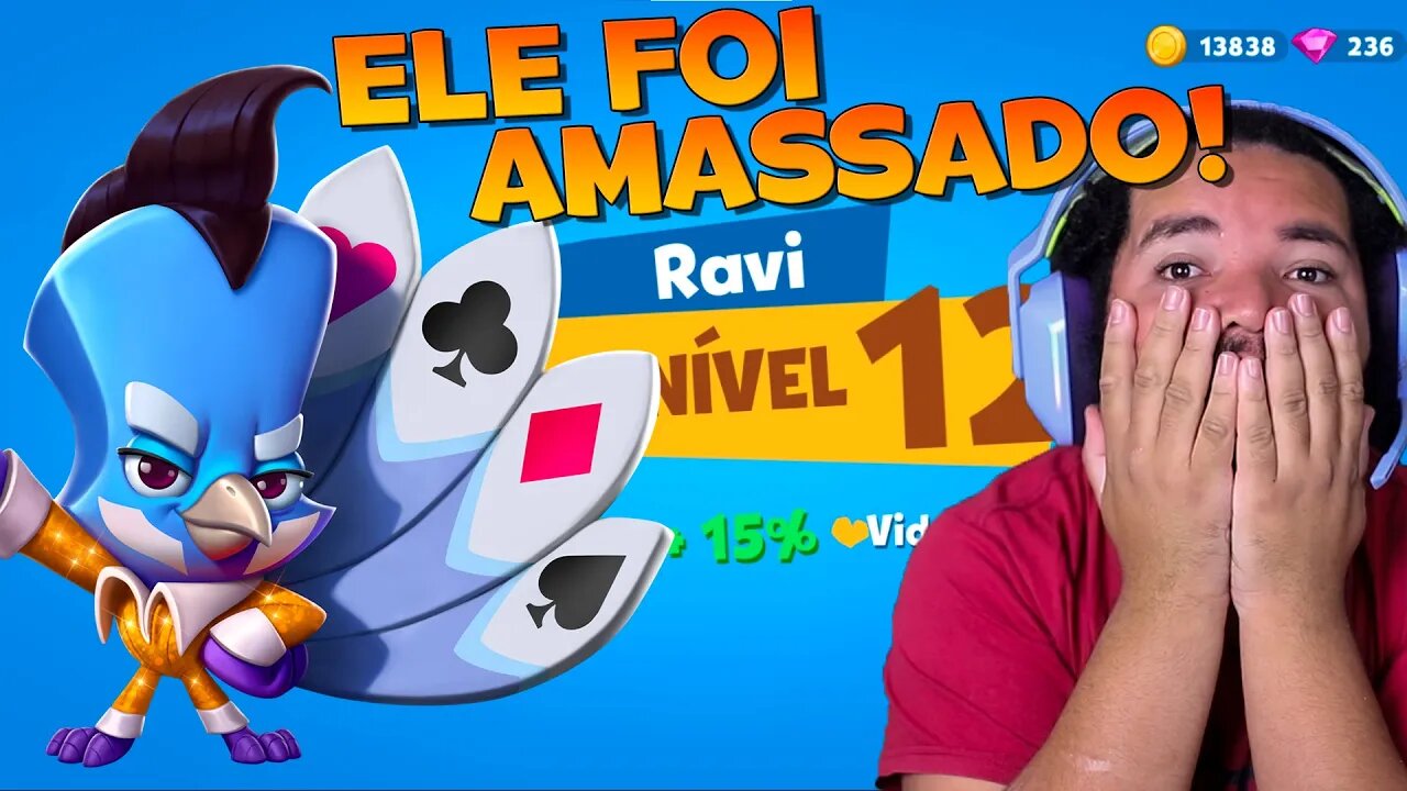 Ravi Full House nv 12 contra JOGADORES REAIS SOLO! ZOOBA: Jogo de Batalha Animal