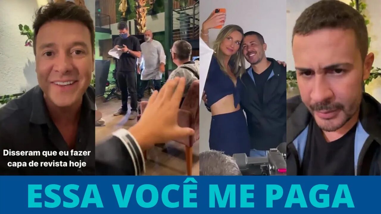 CARLINHOS MAIA CAI EM PEGADINHA DE RODRIGO FARO PARA TRANSMITIR EM SEU PROGRAMA DE TV