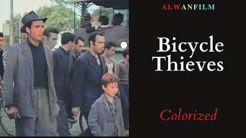Bicycle Thieves Colorized