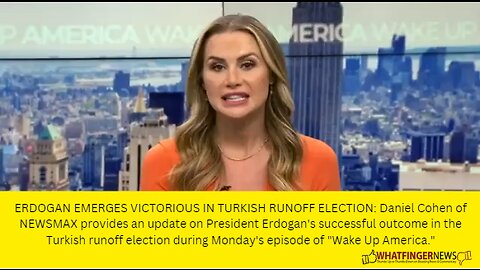 ERDOGAN EMERGES VICTORIOUS IN TURKISH RUNOFF ELECTION