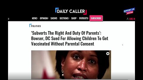 Lawsuit- Vaxxing Minor Children w-o Parental Consent - 7-15-21