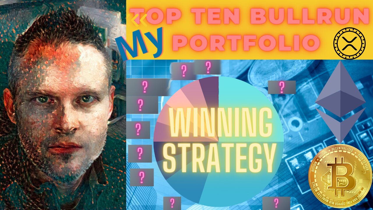 MY WINNING Cyrpto TOP TEN PORTFOLIO FOR THE BULL MARKET #crypto #bitcoin #ethereum