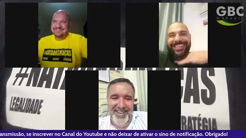 No dia 06/10/21, o #NATADASPRAÇAS realiza sua 19ª LIVE no YOUTUBE, recebendo convidados especiais.