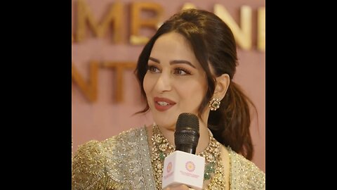 Madhuri Dixit Nene and Shriram Nene as they walk the