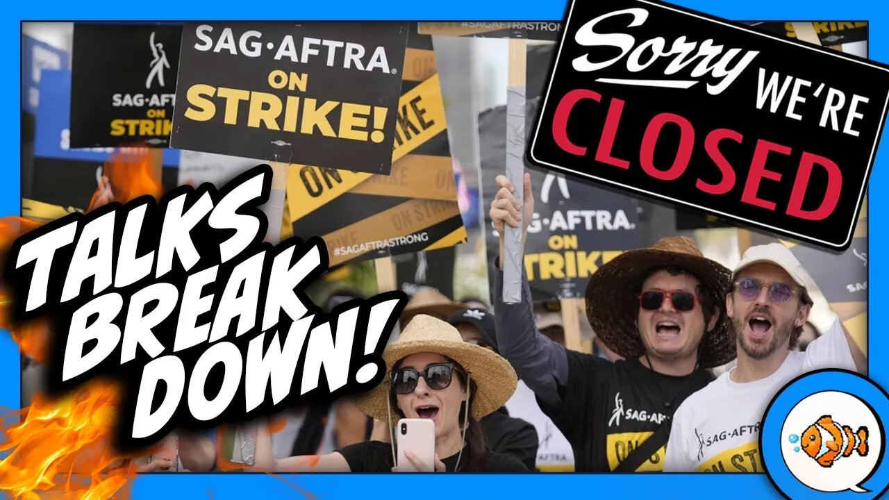 Hollywood is STILL CLOSED! Union Talks BREAK DOWN!