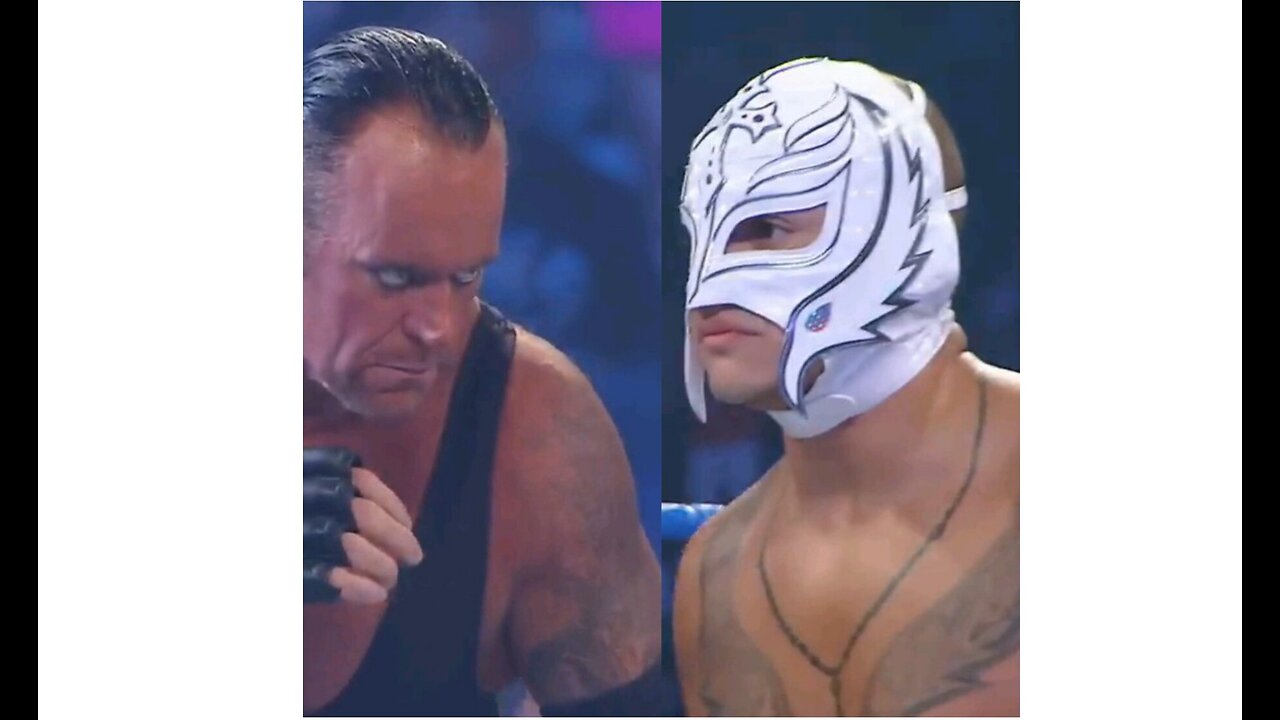 Resling mech undertaker vs Rey Mysterio