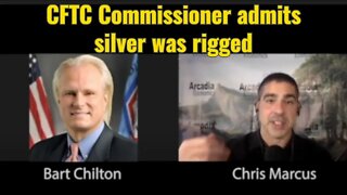 CFTC Commissioner admits silver price was rigged