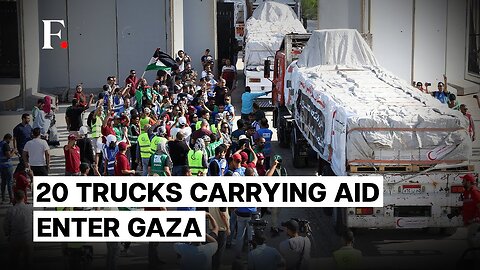 Israel-Hamas War: Aid Trucks Enter Gaza, Israeli Civilians Evacuated Near Lebanon Border