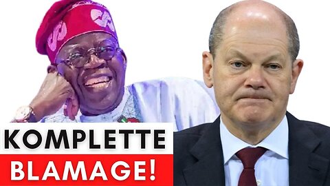 Nigerianische Präsident demütigt Scholz in aller Öffentlichkeit!@Alexander Raue🙈