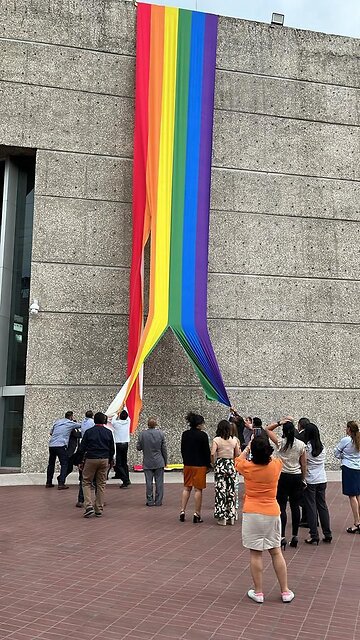 Workers revolt against Pride month, remove Pride flag from government institution in Mexico