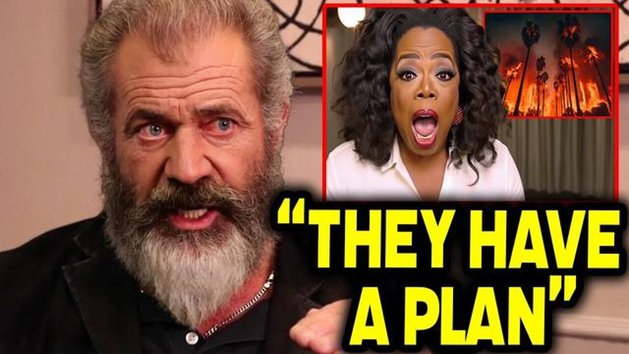 MEL GIBSON EXPOSES OPRAH WINFREY'S EVIL MAUI PLAN