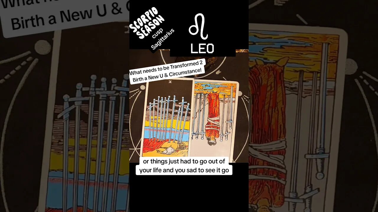 ♌️ LEO'S Ouch 🤕🩹! #leo #leotarot #transformation #tarot #shorts