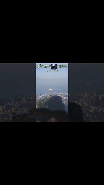 🌎Cristo Redentor no Rio de Janeiro, Brasil, #Short