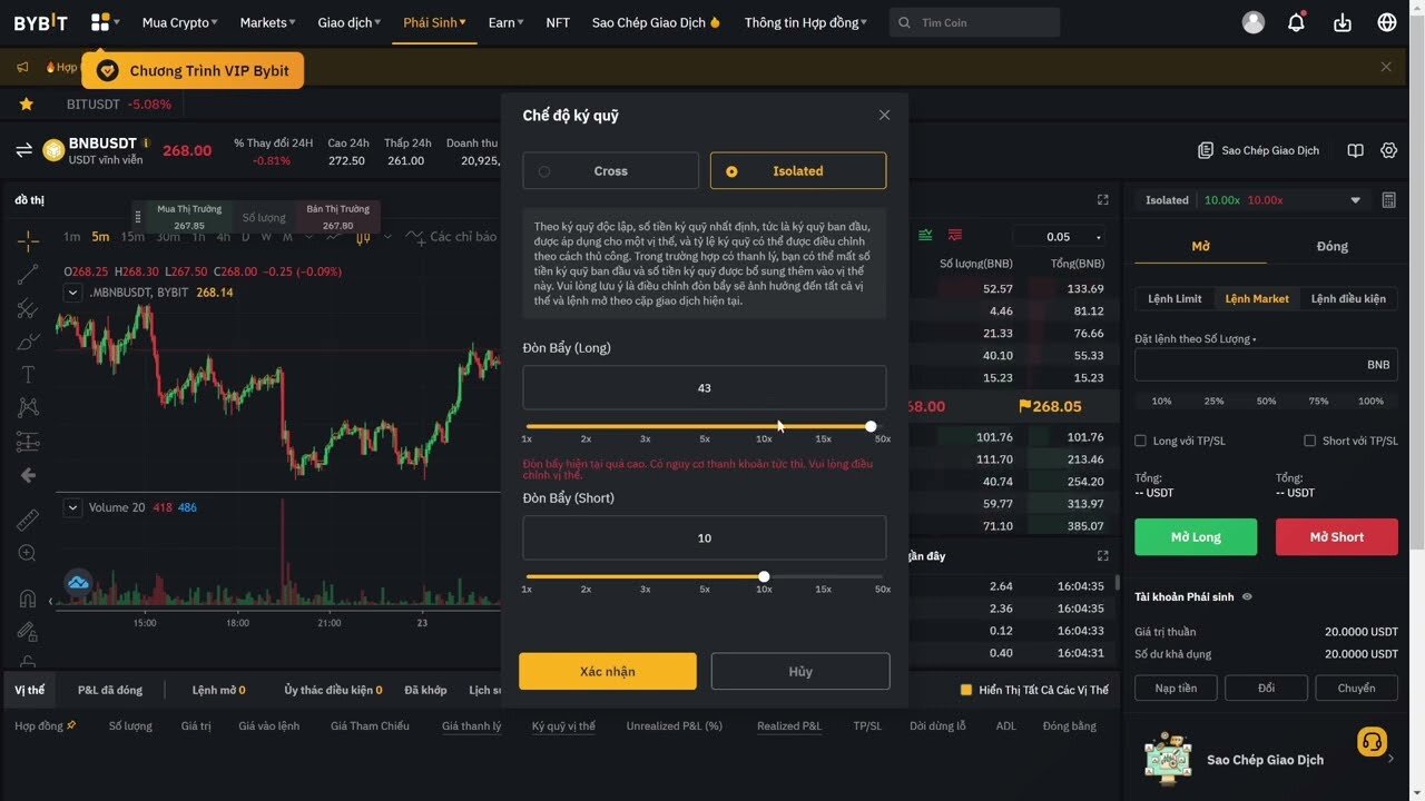 Hướng Dẫn Giao Dịch Trên Sàn Bybit Theo Tín Hiệu Của 8X TRADING