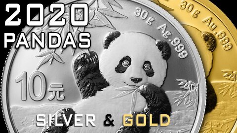 2020 Silver & Gold Panda Designs & Pricing