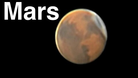 Mars as seen from Earth