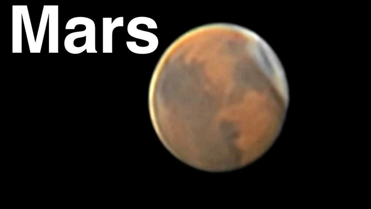 Mars as seen from Earth