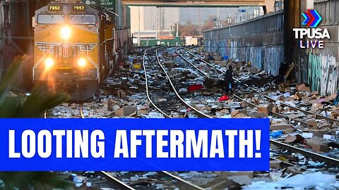 INSANE: THIS IS THE AFTERMATH OF LOOTING TRAINS FULL OF GOODS