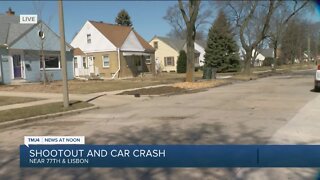 Suspects appear in court after shootout, car crash