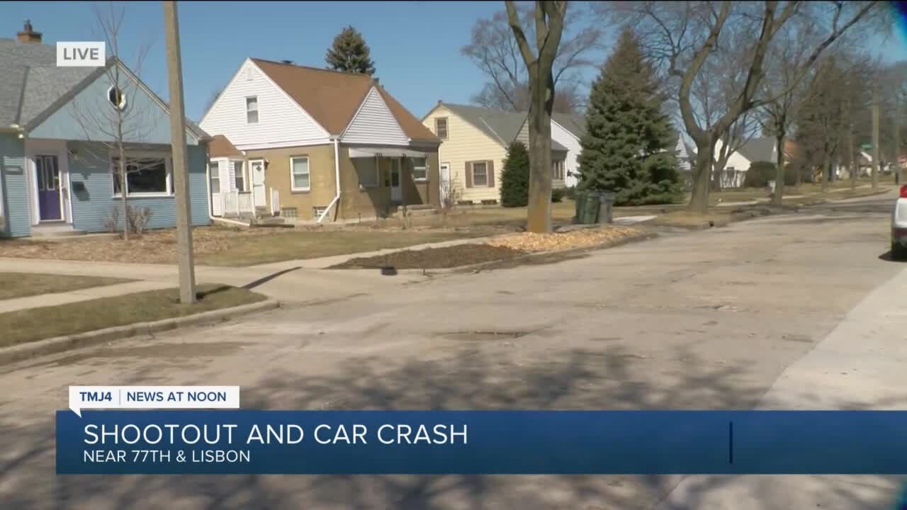 Suspects appear in court after shootout, car crash