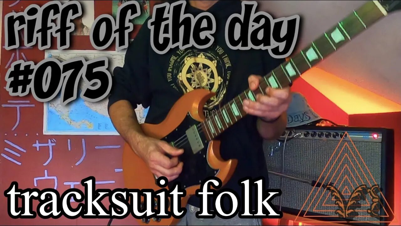 riff of the day #075 - tracksuit folk (featuring the EHX Bass 9)