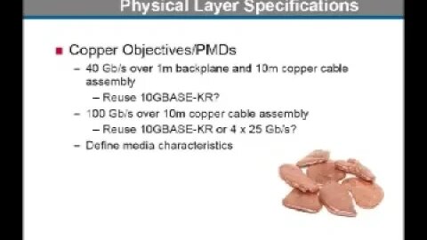 100G Standards Track Update