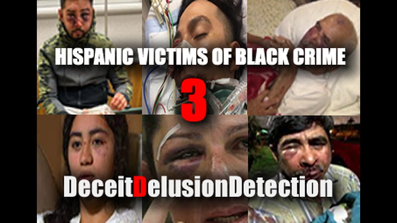 (EP3) HISPANIC VICTIMS OF BLACK CRIME-DECEITDELUSIONDETECTION