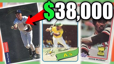 RARE BASEBALL CARDS WORTH MONEY - MOST EXPENSIVE CARDS TO LOOK FOR!!