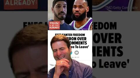 Lebron James Gets Checked By Enes Kanter Freedom.. #lebronjames #short