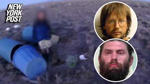 Dramatic never-before-seen footage of girls being rescued from dad's doomsday cult