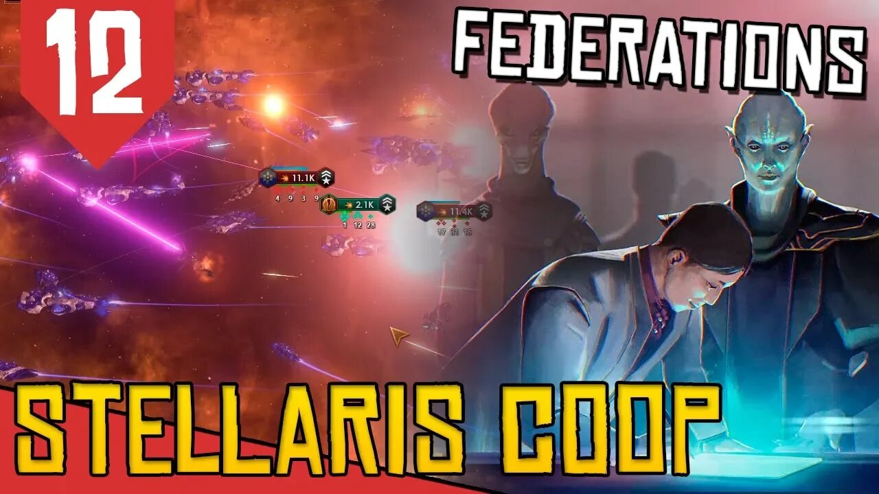 Segue a CALL - Stellaris Federations #12 [COOP Gameplay Português PT-BR]
