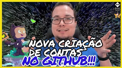 NOVA CRIAÇÃO DE CONTAS NO GITHUB!!