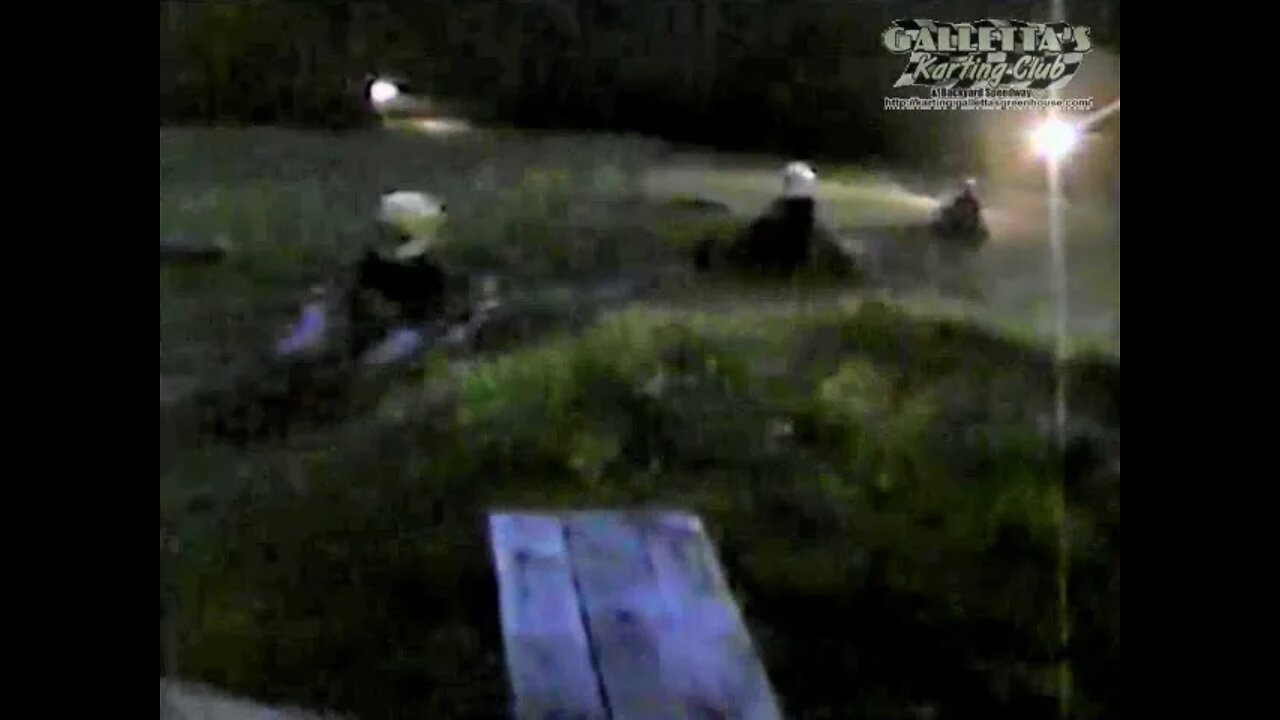 1999 Aug: Midway Drive-In Intermission & KiKi The Kitty Poops on Vintage Galletta's Go-Kart Race!